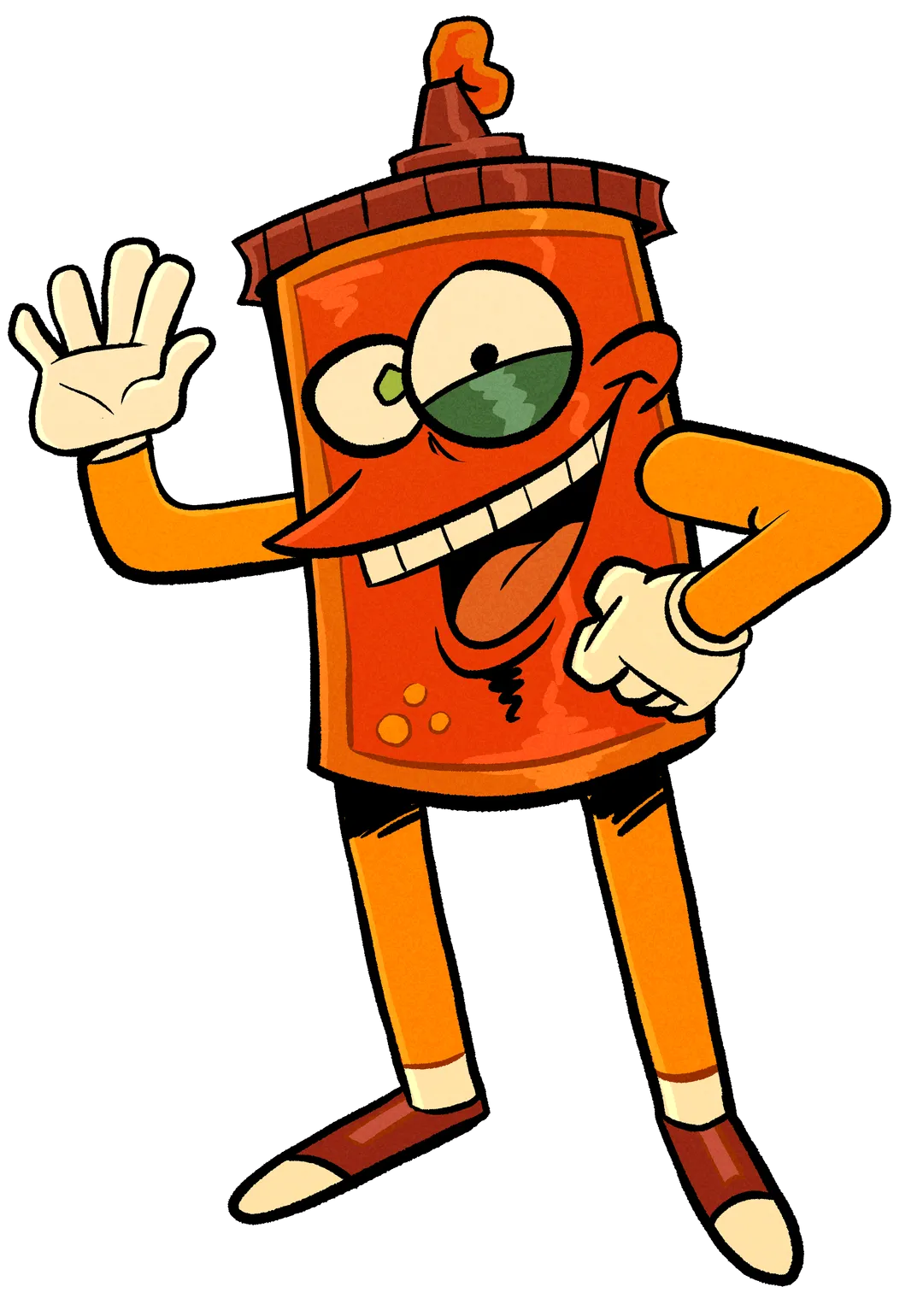 Mumbie the Mumbo Sauce, the DC Sketchfest mascot