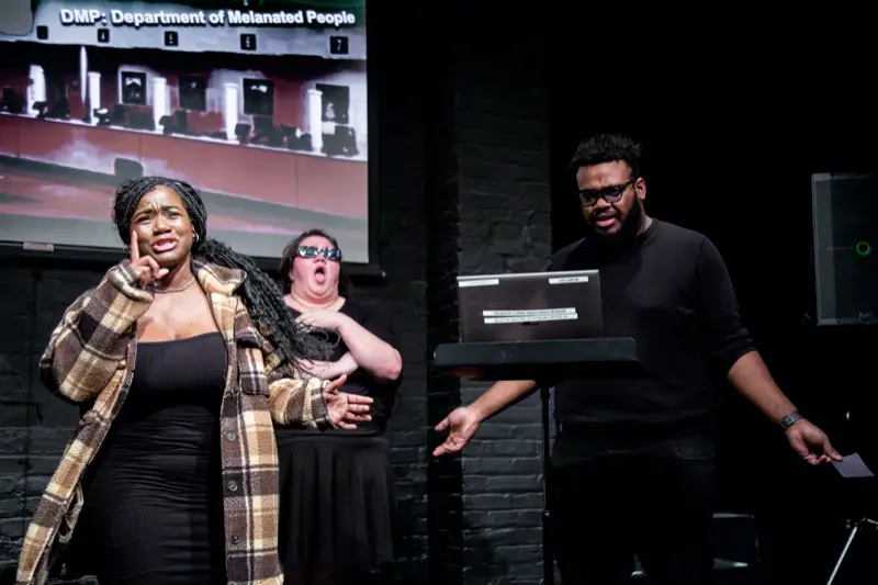 Lemon Pepper Sazon Comedy performing at DC Sketchfest 2024
