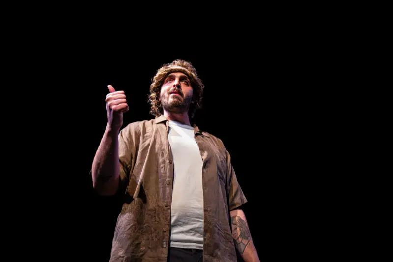 Andy Assaf performing at DC Sketchfest 2025