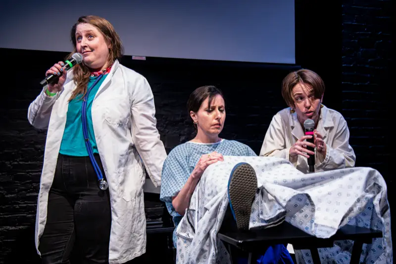 Bad Medicine performing at DC Sketchfest 2025
