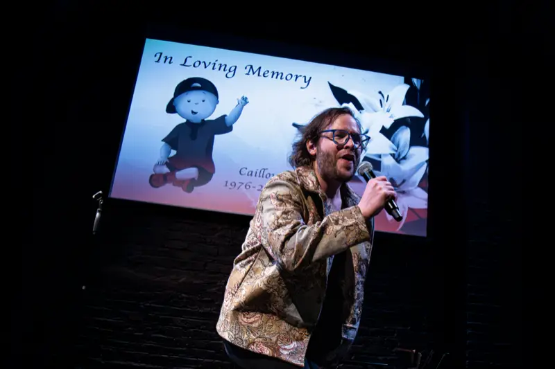 Cam Wyllie performing at DC Sketchfest 2025
