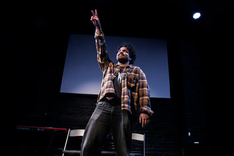 Vivek Srikanthan performing at DC Sketchfest 2025