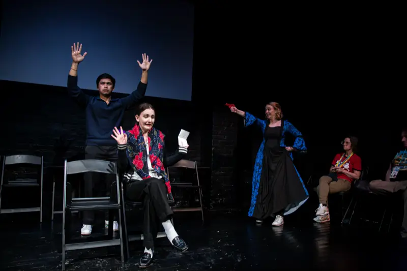 Fun In Moderation performing at DC Sketchfest 2026