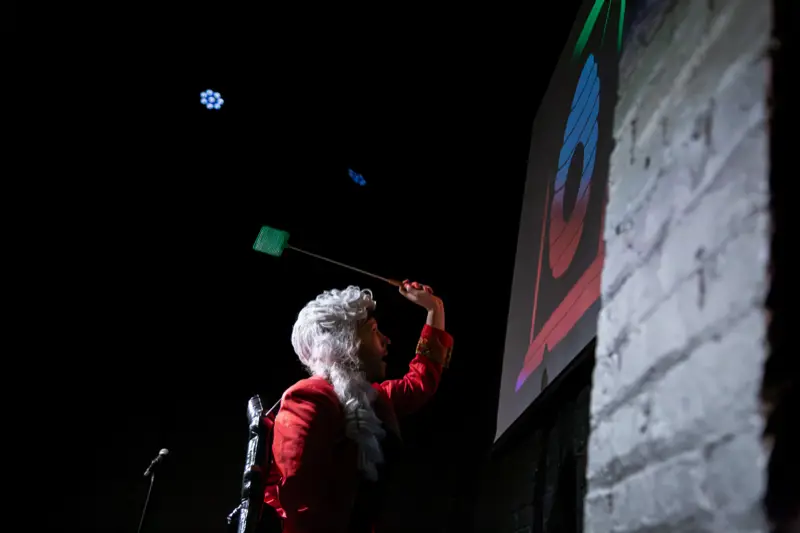 Shitty Mozart performing at DC Sketchfest 2026