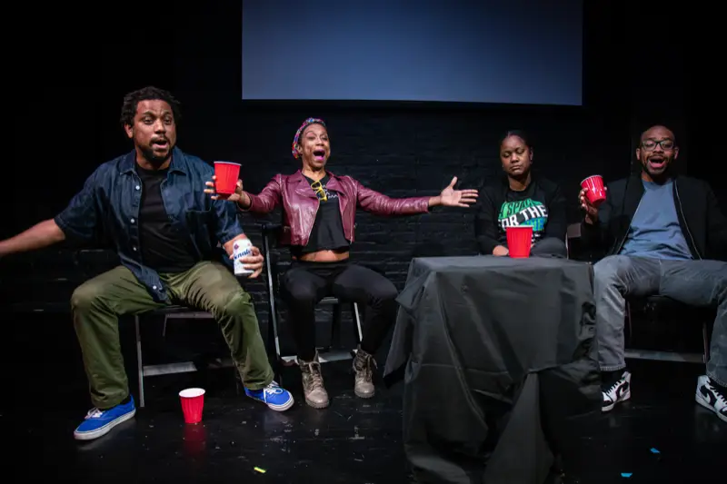 The RENS performing at DC Sketchfest 2026