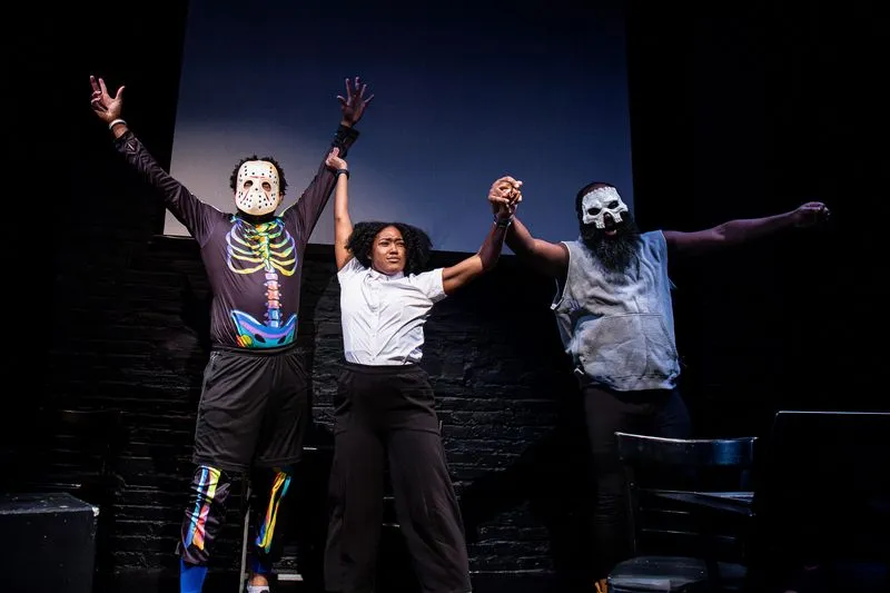 Performers on stage at DC Sketchfest 2025